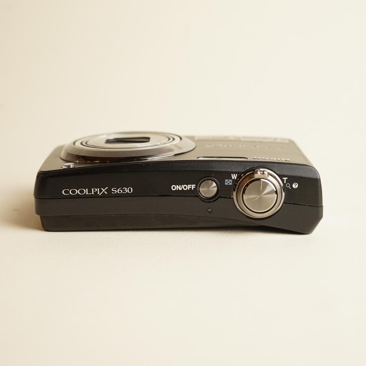 Nikon Coolpix S630 Digital Camera | 12MP | Tested & Working | Black