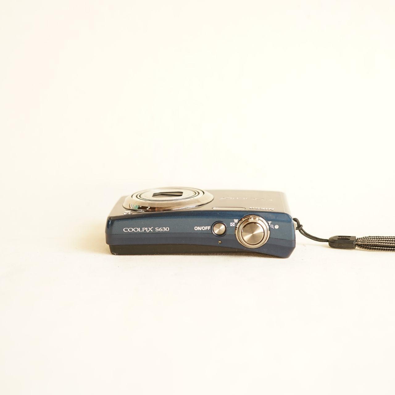 Nikon Coolpix S630 Digital Camera | 12.0MP | Tested & Working | Blue