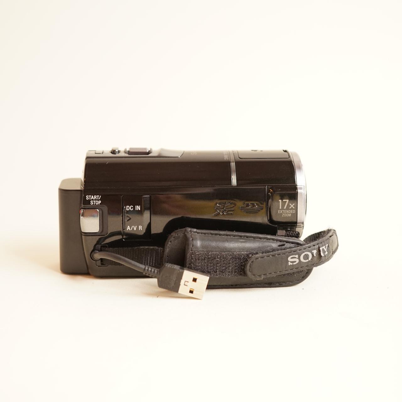 Sony Handycam HDR-PJ30 Digital Camcorder w/ Fisheye Lens | HD Video | Tested & Working | Black