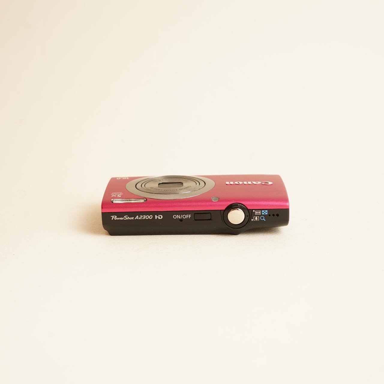 Canon PowerShot A2300 Digital Camera | 16MP | Tested & Working | Pink