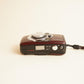 Olympus LT Zoom 105 Film Camera | 35mm Point & Shoot | Tested & Working | Reddish Brown Faux Leather