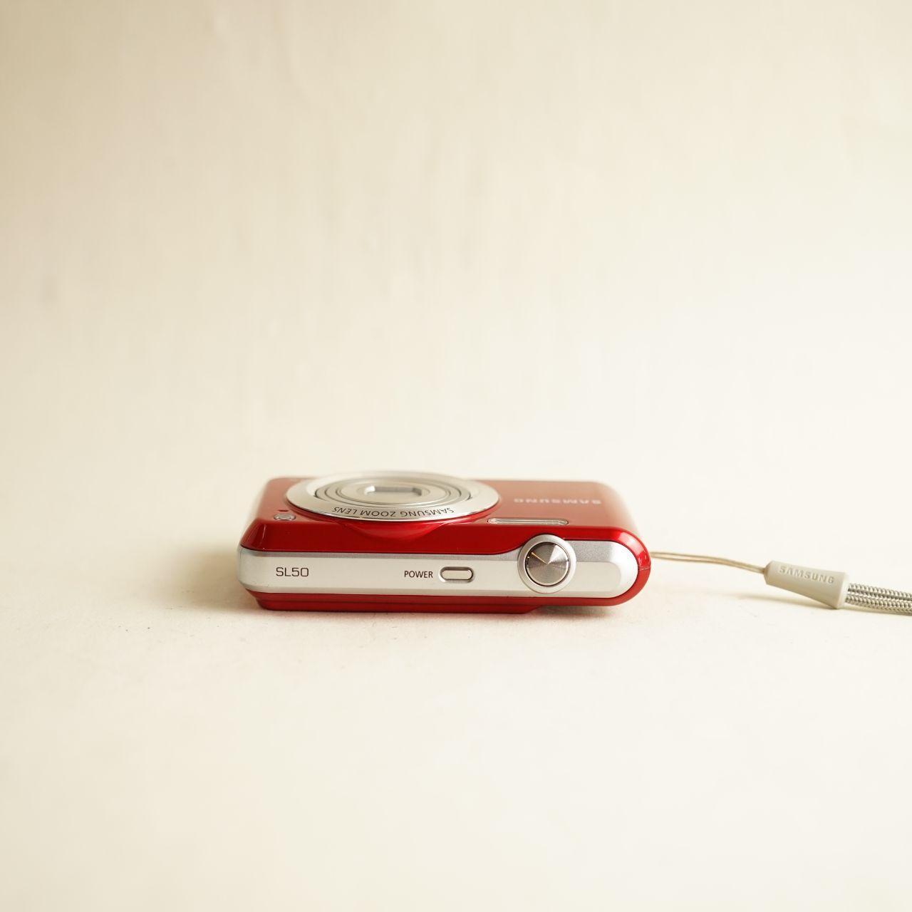 Samsung SL50 Digital Camera | 10.2MP | Tested & Working | Red