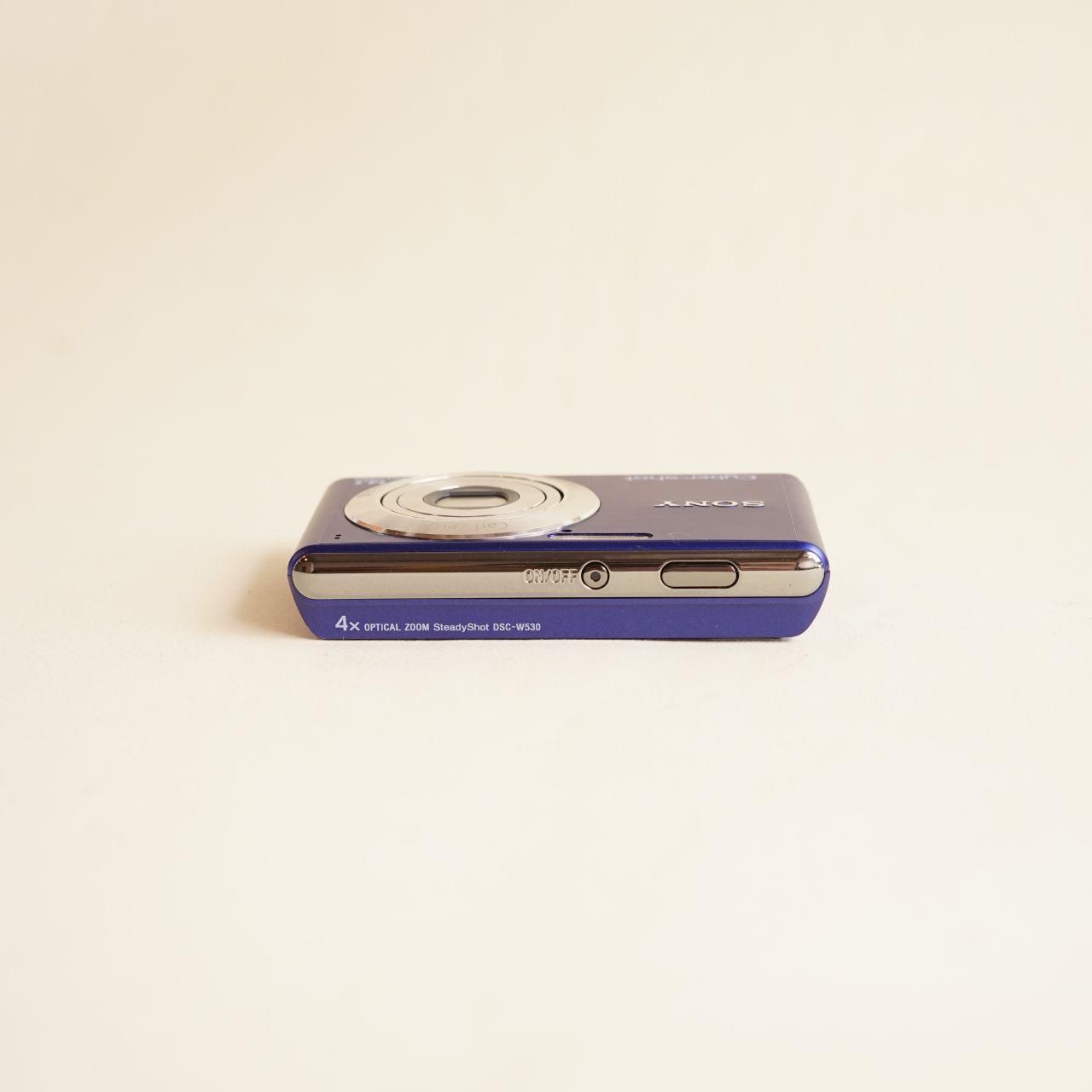 Sony Cyber-shot DSC-W530 Digital Camera | 14.1MP | Tested & Working | Blue