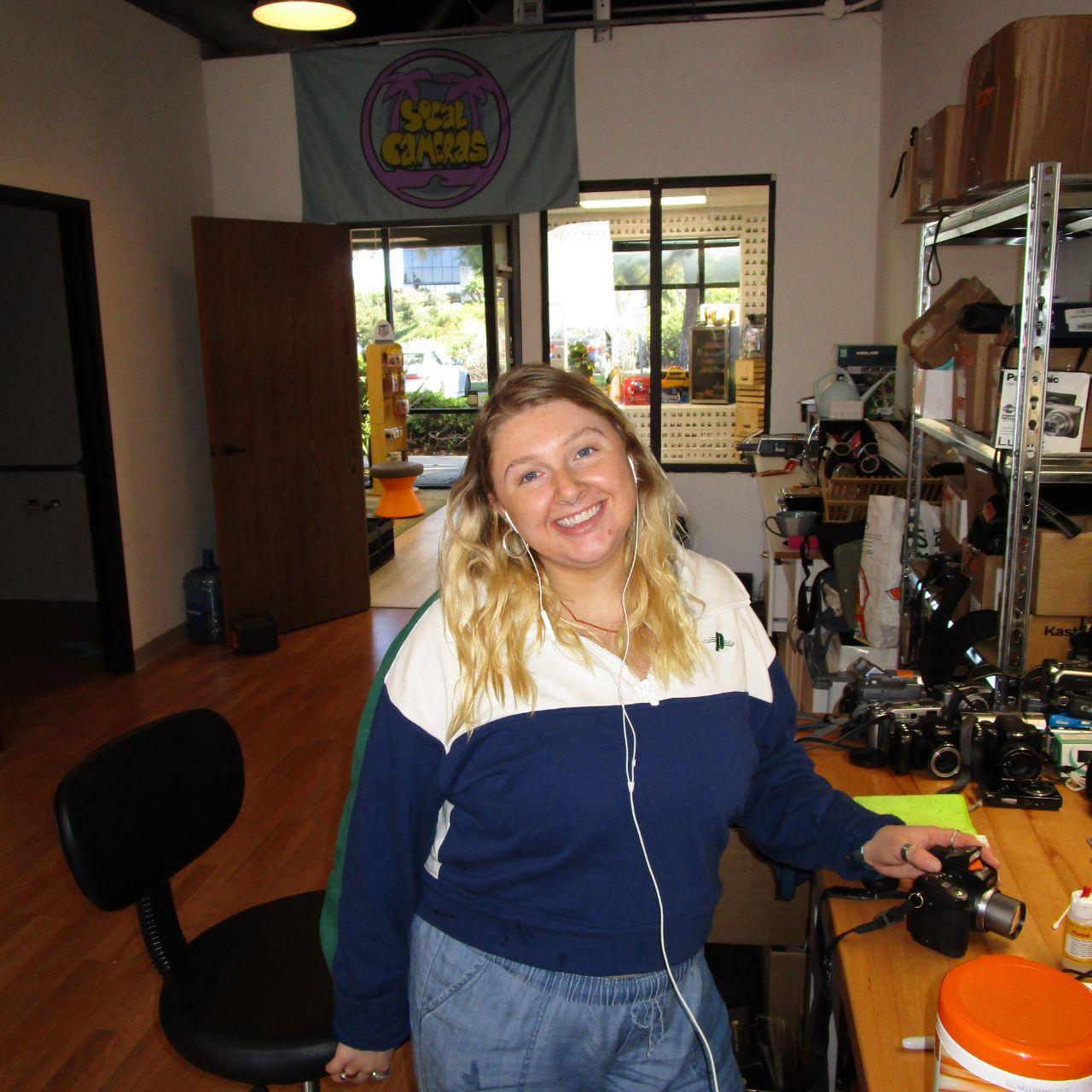 Canon PowerShot ELPH 190 HS Digital Camera | 20.0MP | Tested & Working | Blue