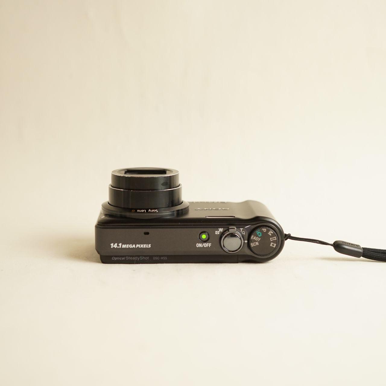 Sony Cyber-shot DSC-H55 Digital Camera | 14.1MP | Tested & Working | Black