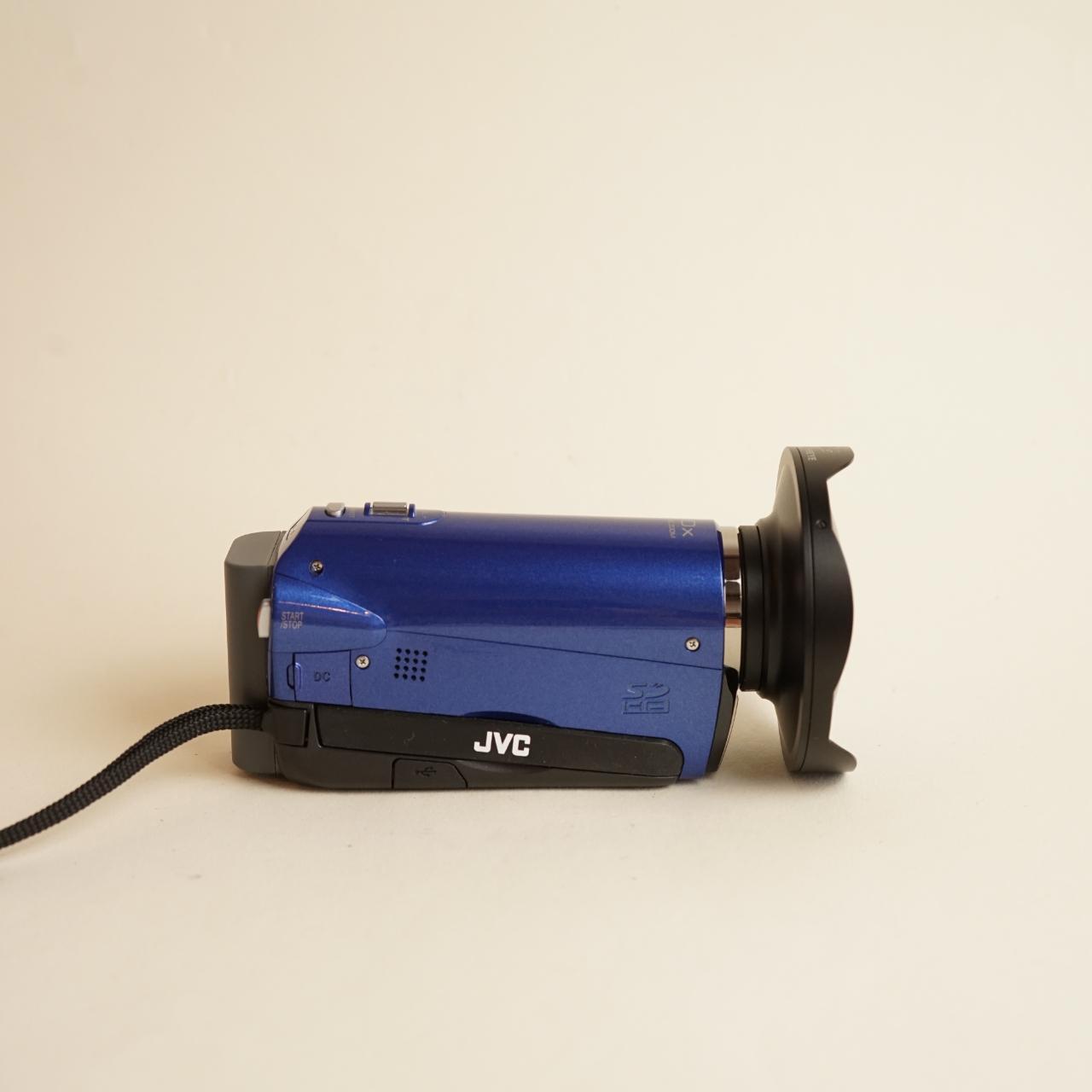 JVC Everio GZ-MS120AU Camcorder | SD Video | Tested & Working | Blue